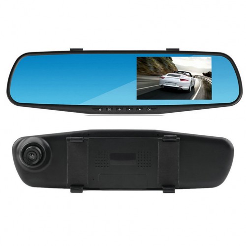 Огледало за кола с вграден видеорегистратор, 4.3"